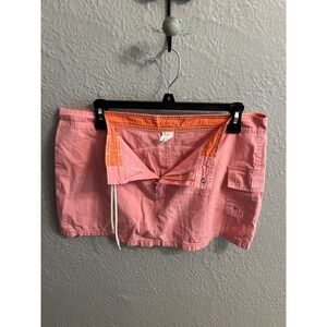 J. Crew Women's Size 8 Pink Mini Skirt With Drawstring